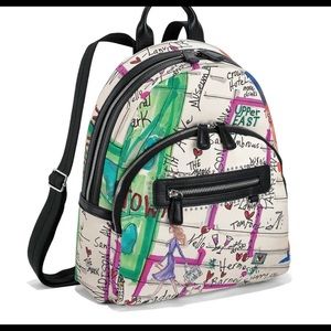 Brighton Fashionista EAST SIDE Manhattan New York Backpack Bag